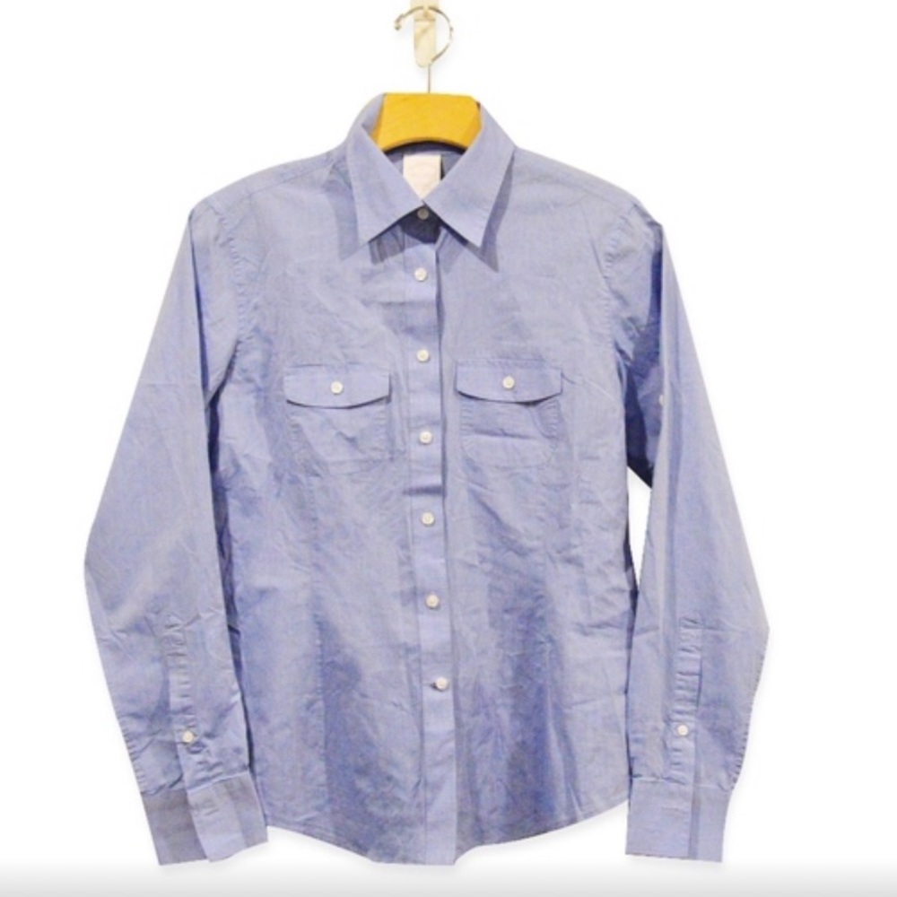 Brooks Brothers Tailored Cotton Dress Shirt Sz 8